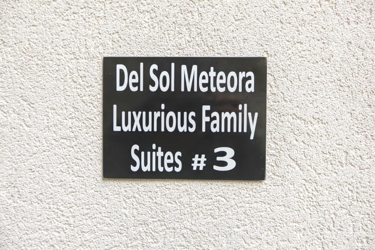 Del Sol #3 Meteora Luxurious Family Suites Kalambaka Exteriér fotografie