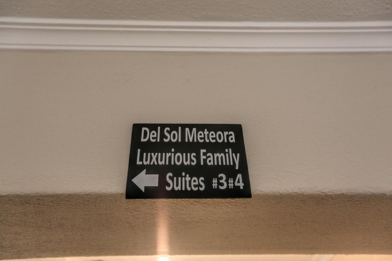 Del Sol #3 Meteora Luxurious Family Suites Kalambaka Exteriér fotografie